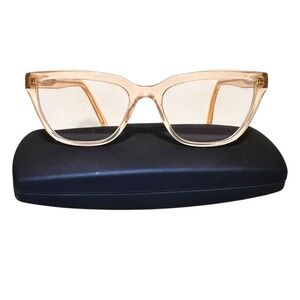 Vogue Eyewear Hailey x Vogue Cat Eye Eyeglasses Pink Rose Gold VO 5443 54 17 140
